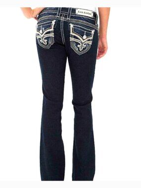 Rock Revival Women's Easy Boot Luz Bootcut Jeans Size 30